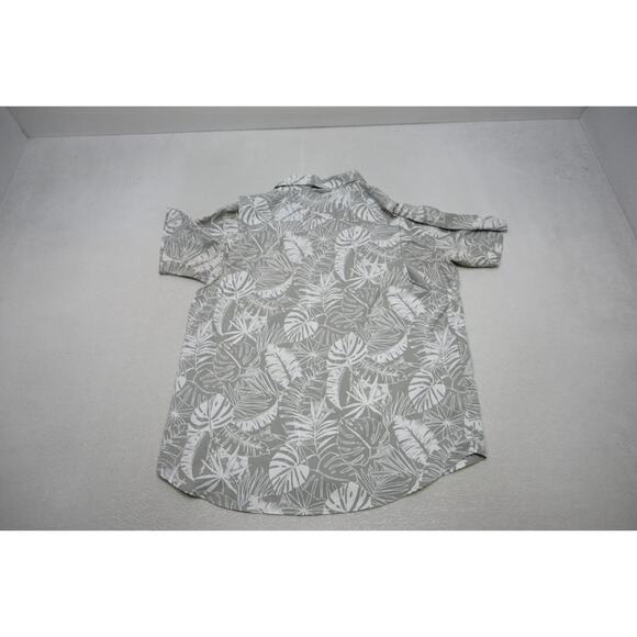 Columbia Vented Fishing Shirt Floral Omni-Shade Camp Shirt Mens Sz XL - Picture 10 of 11